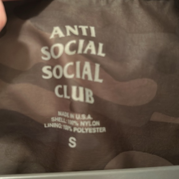 💜 SOLD 💜 Anti Social Social Club Camo Jacket - Picture 8 of 8